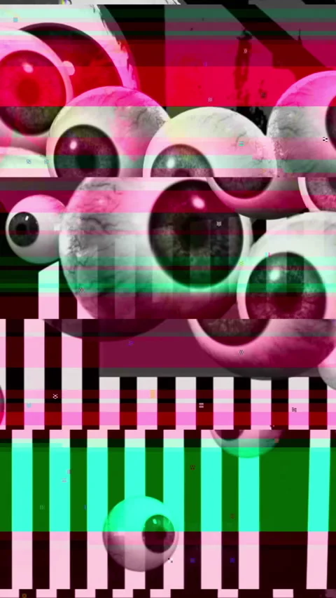 Vertical video animation - Digital Tv Bad Signal Transmission ,Noise, Static Stock Footage 228585642