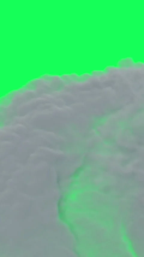 Vertical video - animation of Fire Ball Explosion on green screen. Video stock 232768638