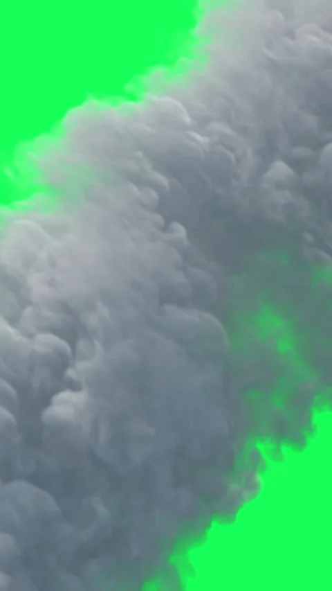 Vertical video - animation of Fire Ball Explosion on green screen. Video stock 232768836