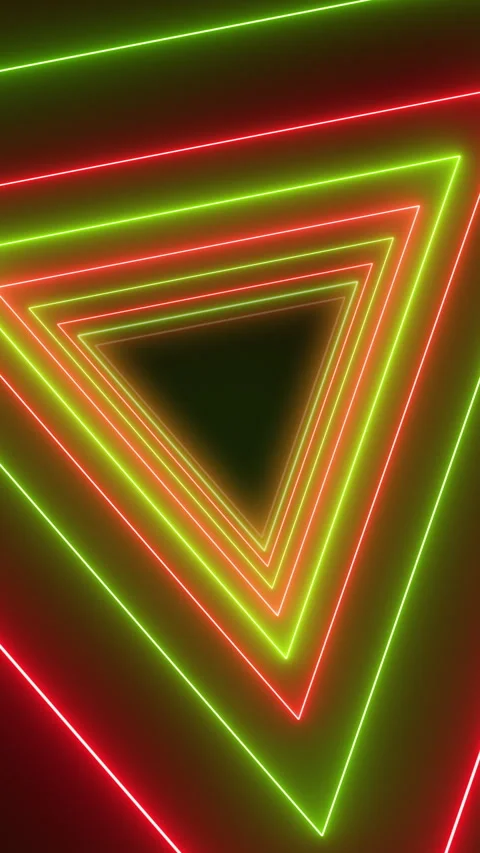 Vertical video animation of many triangl... | Stock Video | Pond5