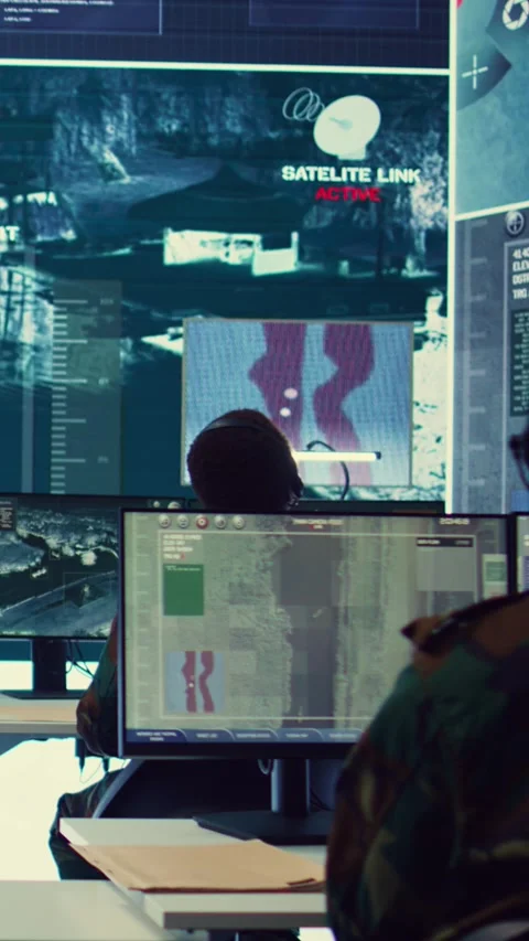 Vertical Video Army personnel applying national safety protocols by verifying Stock Footage 277366304