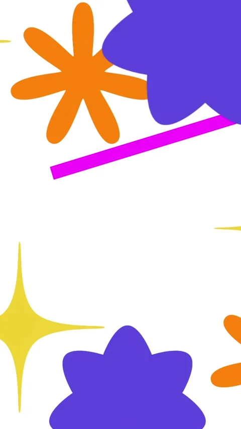 Vertical video: Background changing revealing pattern, shapes sliding and Stock Footage 348376446