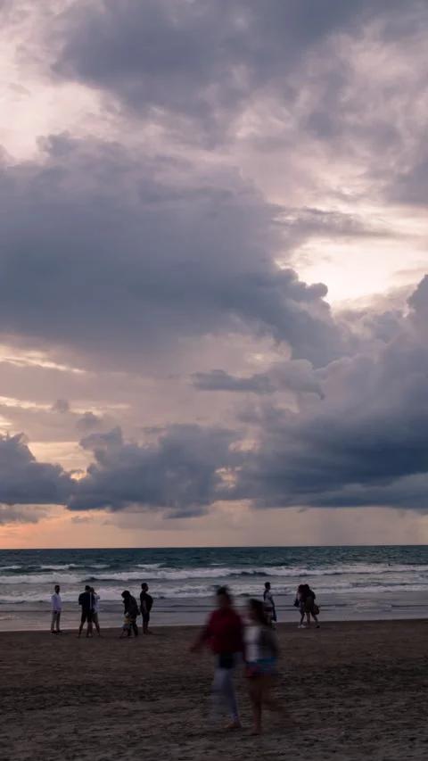 Vertical video - Bali Sunset Timelapse Stock-Footage 280128194