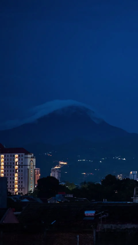Vertical video - Bandung Clouds Timelapse Stock Footage 304902012