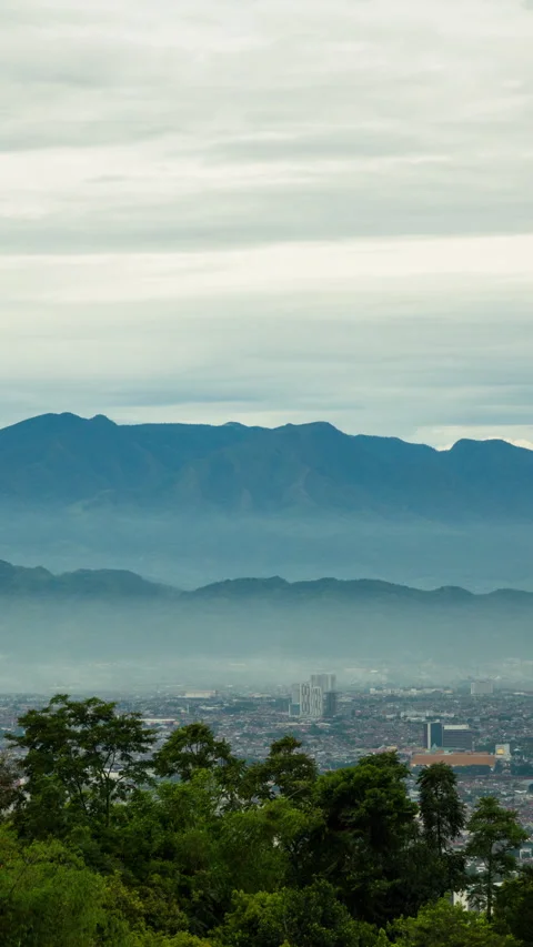 Vertical video - Bandung Timelapse Video stock 280132071