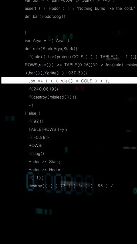 Vertical video: Bar appearing, code column scrolling and being scanned, Stock Footage 329962297