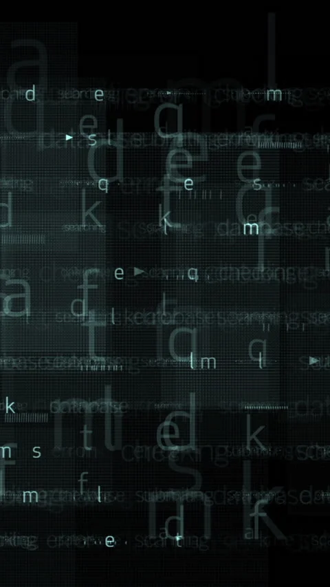 Vertical video - Binary Computer Code Background Stockbeeldmateriaal 228586405