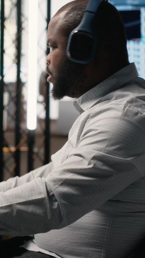 Vertical Video Black developer planning residential building projects with Stockbeeldmateriaal 316186053