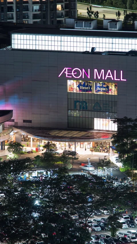 Vertical video - BSD Night Timelapse Stock Footage 329057224