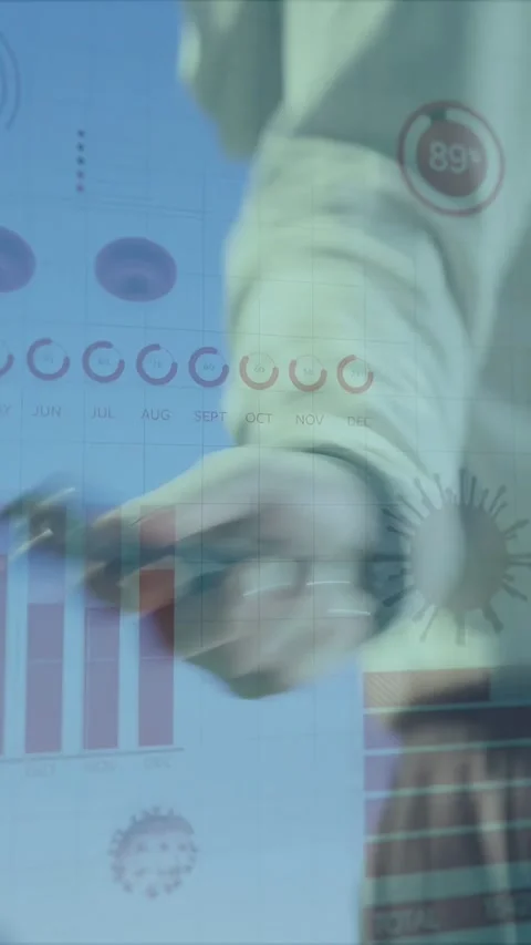 Vertical video: Cam pullback revealing her walking with key checking health HUD Stock-Footage 333527877
