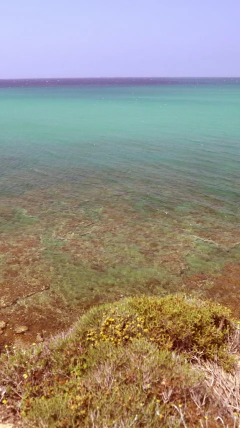 Vertical video, Clean sea Stockbeeldmateriaal 282389469