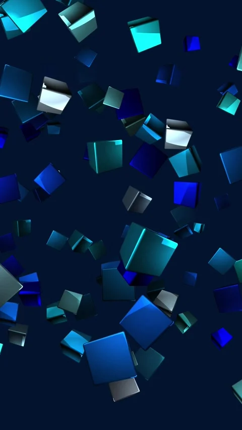 Vertical video clip, computer render, screensaver for smartphone Stock Footage 273501327