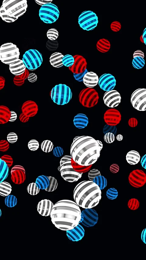 Vertical video clip, computer render, screensaver for smartphone Stock Footage 273501344