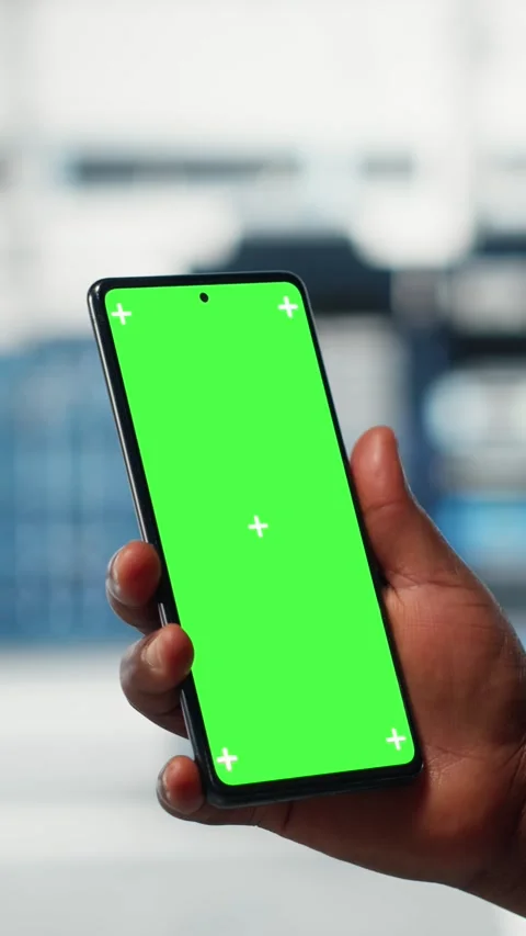 Vertical video Close up of admin working in data center using isolated screen Stock Footage 317054732
