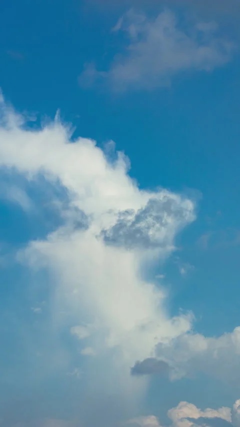 Vertical video - Clouds Timelapse Stock Footage 280133664