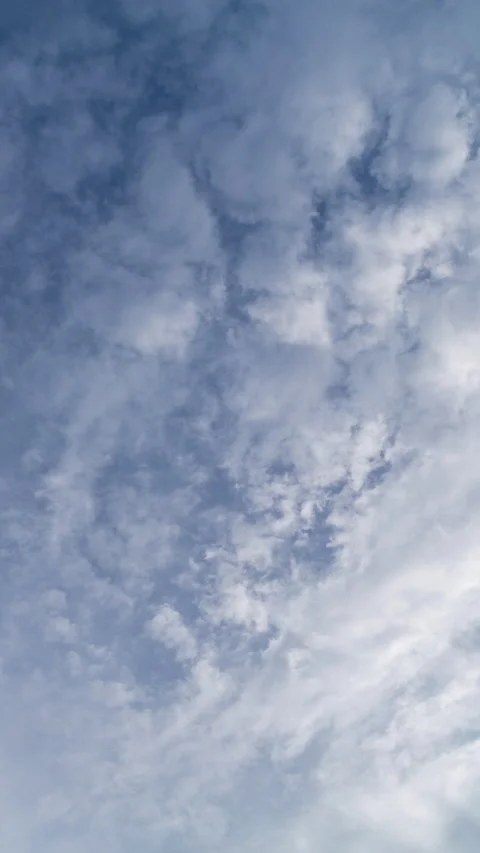 Vertical video - Clouds Timelapse Stock Footage 280183788