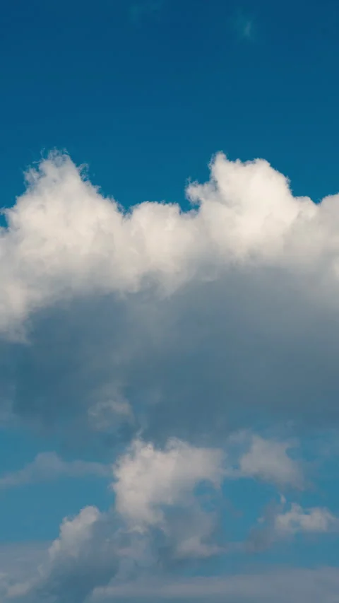 Vertical video - Clouds Timelapse Stock Footage 293729179