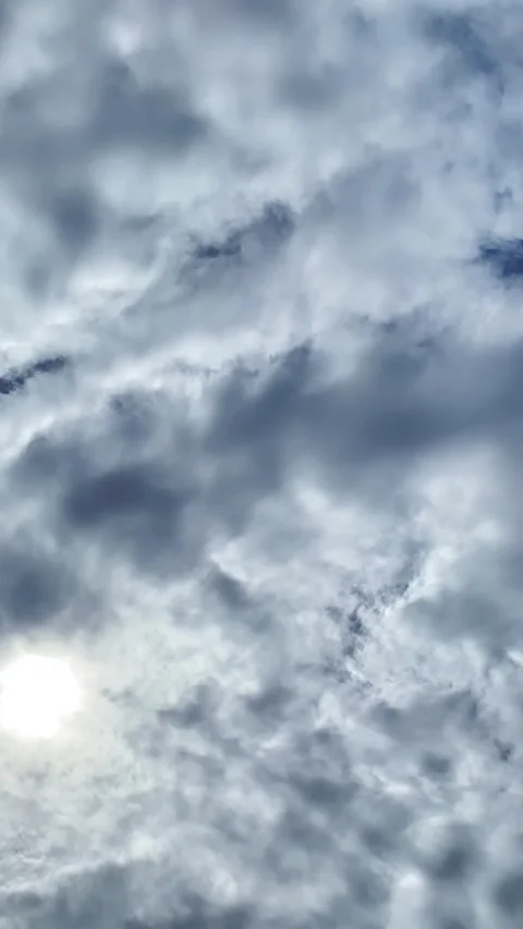 Vertical video of clouds timelapse Stock Footage 297749716
