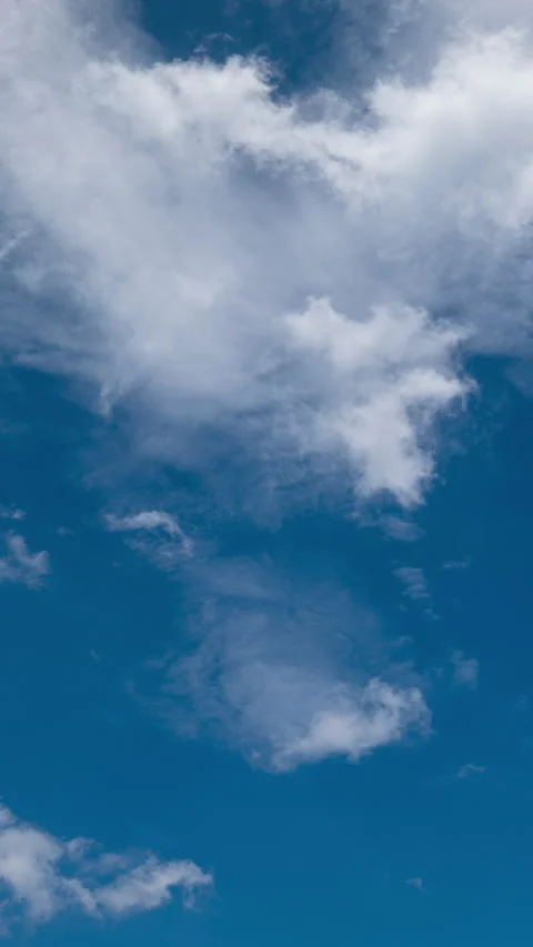 Vertical video - Clouds Timelapse Stock Footage 304902400