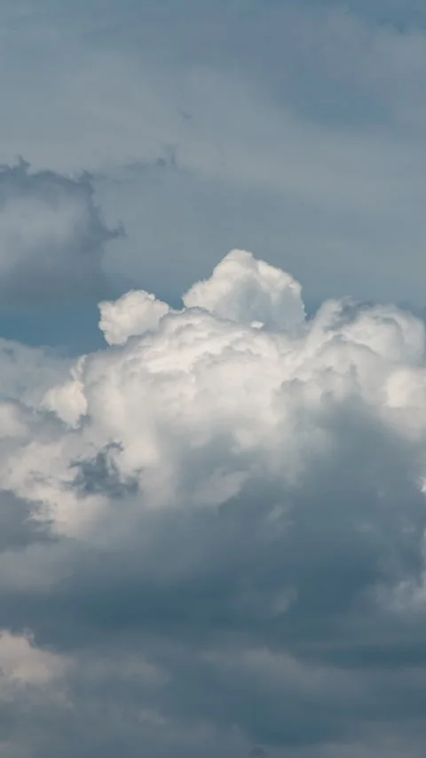 Vertical video - Clouds Timelapse Stock Footage 306038229
