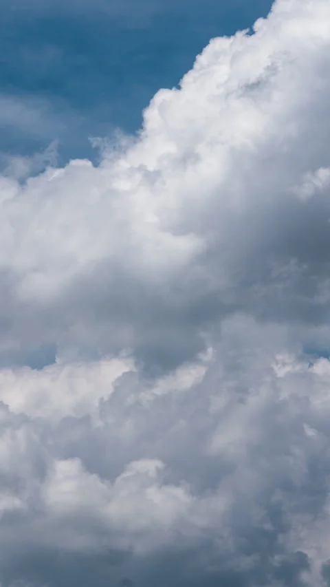 Vertical video - Clouds Timelapse Stock Footage 306038311