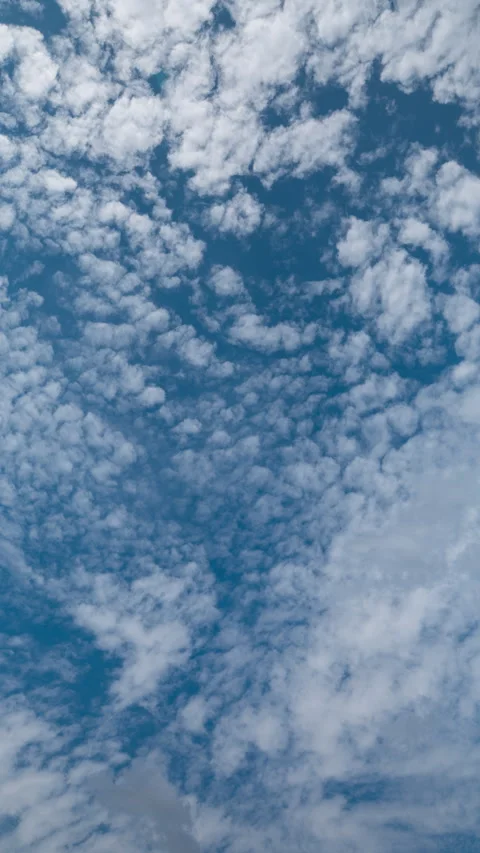 Vertical video - Clouds Timelapse Stock Footage 306038330