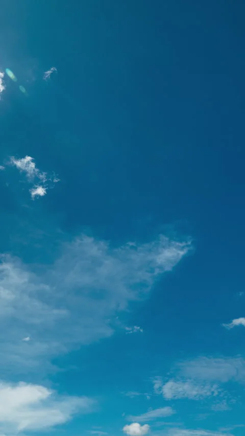 Vertical video - Clouds Timelapse Stock Footage 311532811