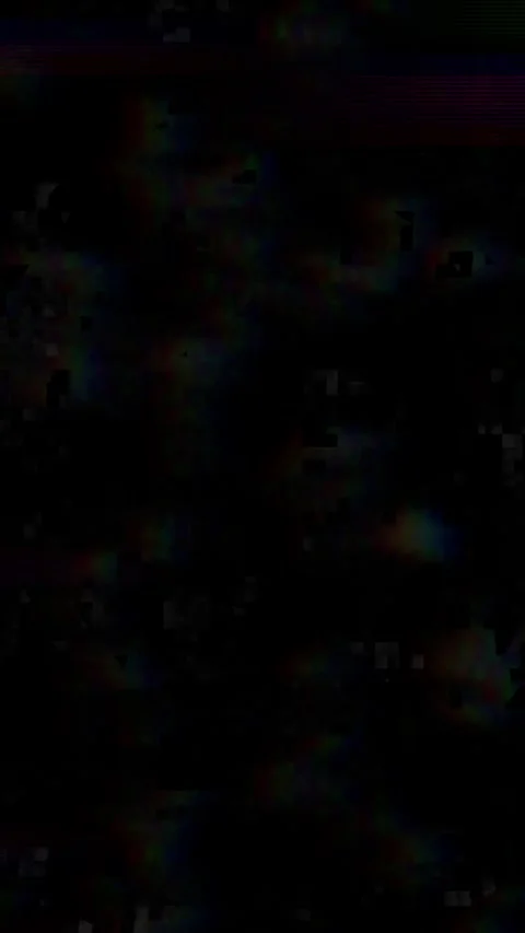 Vertical Video Colored Flickering Glitch with Black Background. Ideal for Stock Footage 309519774