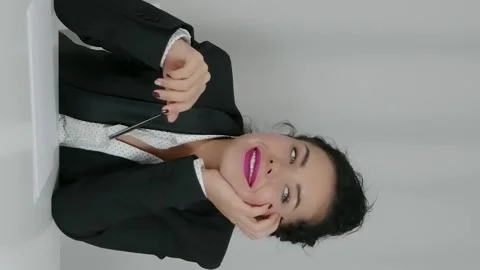 Vertical video of Concept new idea Stock Footage 153206339