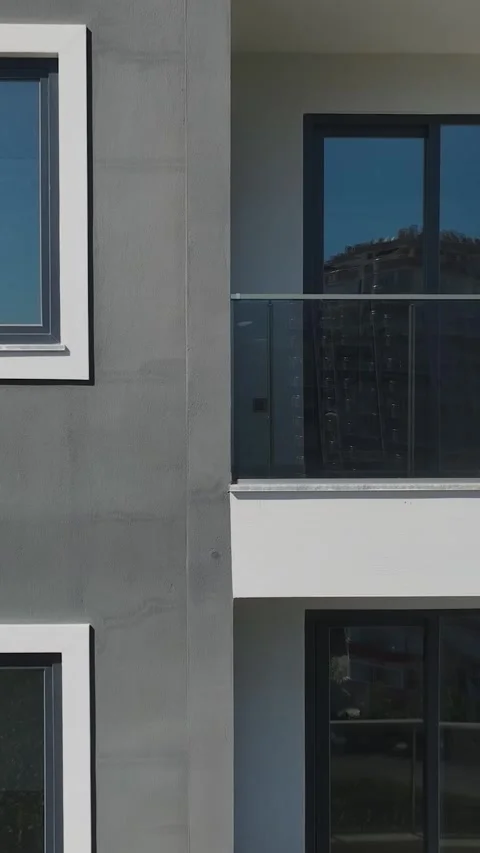 Vertical Video: Construction Site Featuring Metalwork, Stone Cutting, and Facade Stock Footage 297752694