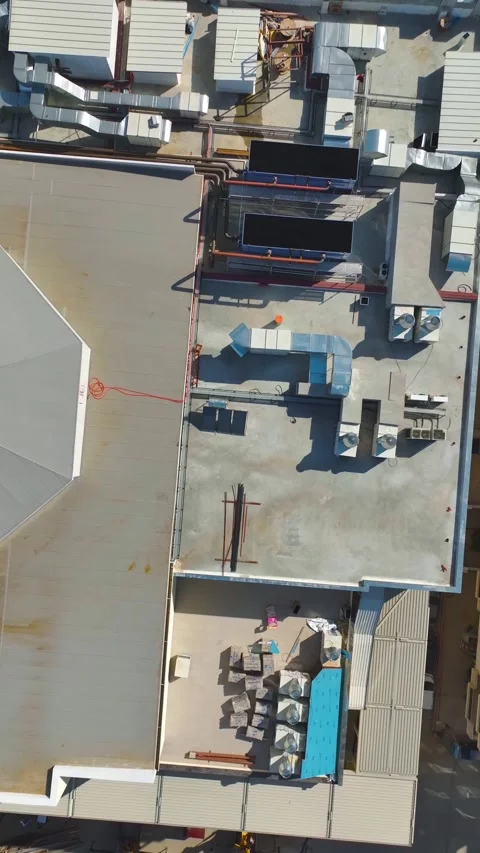 Vertical Video: Construction Team and Heavy Machines Working Together on Welding Stock Footage 344320810