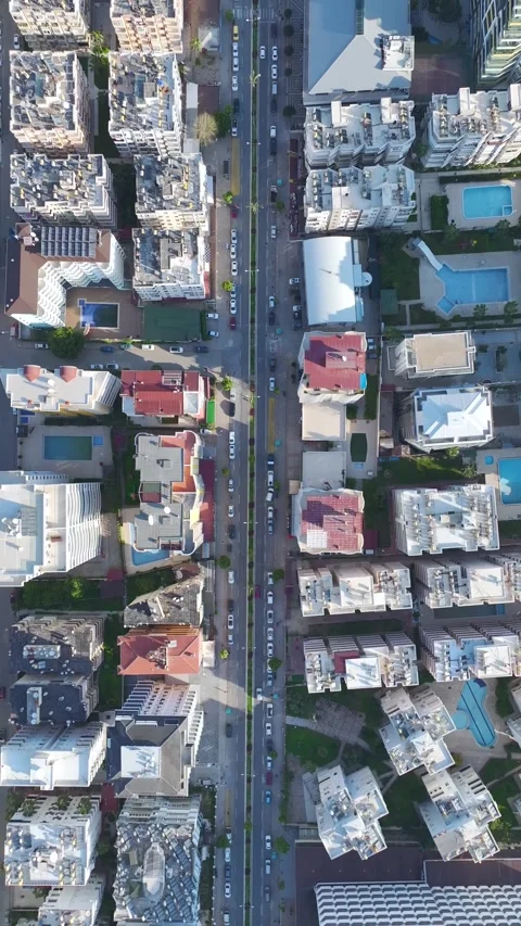 Vertical Video of Construction Work on High-Rise Building Frame 스톡 동영상 342355199