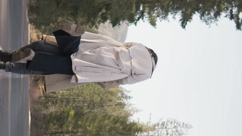 Vertical video Create your own love party with sunshine, natural harmony, and an Stock Footage 265452081