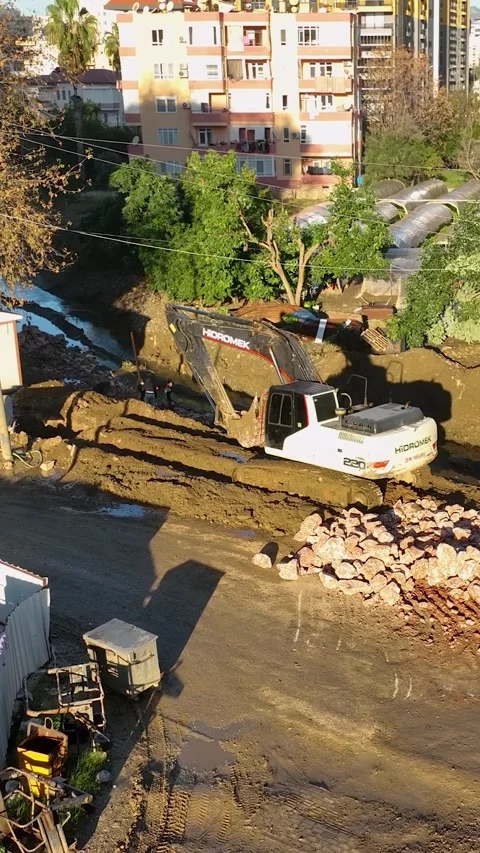 Vertical Video: Creating Elegant High-Rise Developments - High-End Stock Footage 243831119