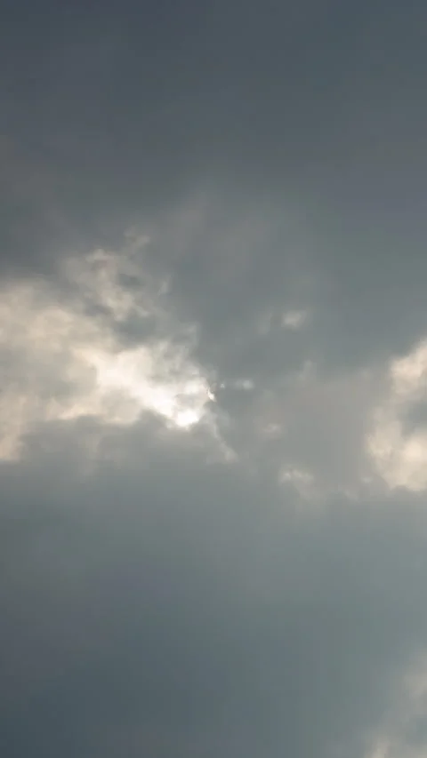 Vertical video - Dark Clouds Timelapse Stock Footage 280220162