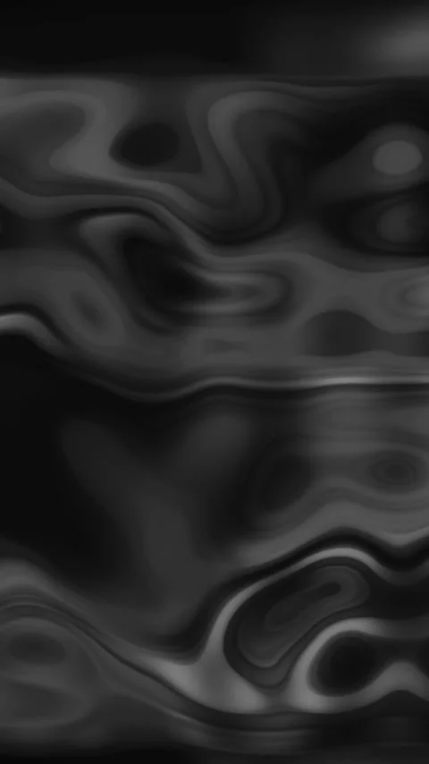 Vertical video: Dark wave starting gray marble, animating and flowing sideways Stock Footage 348569880