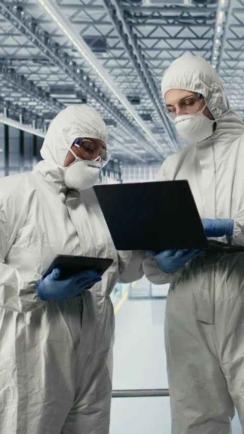 Vertical video Developing microchips, advanced electronics automation and EDA Video stock 333614286