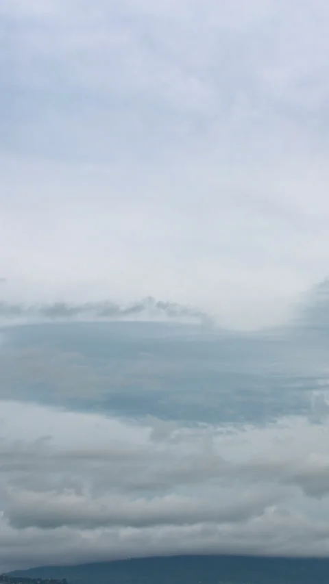 Vertical video - Dramatic Clouds Timelapse Stock Footage 280154076