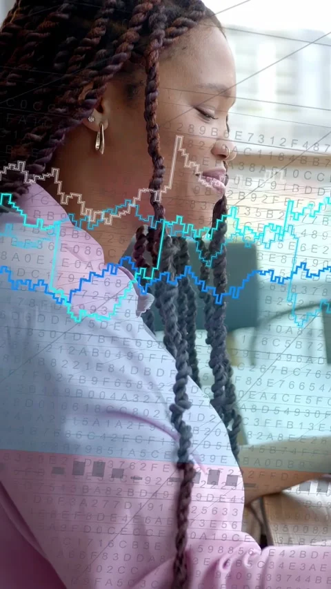 Vertical video: Driver using smartphone checking data and nodding while HUD tech Stock Footage 333895862