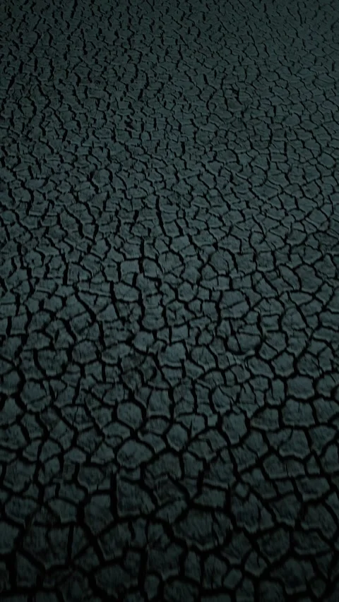 Vertical Video of Dry Soil at Night Video stock 297194055