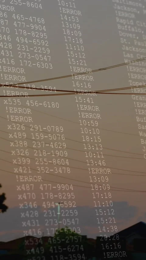 Vertical video: Dusk gradient initiating text overlay while camera shifting, Stock Footage 329912795