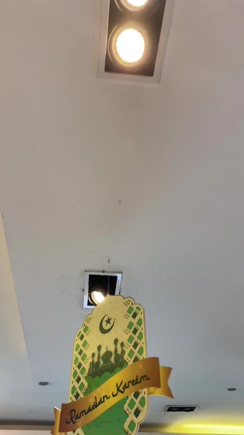 Vertical video of Eid ornaments Stock Footage 301178371