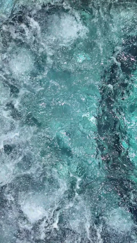 Vertical Video: Exclusive Complex Featuring a Crystal-Clear Azure Pool and Stock Footage 297718108