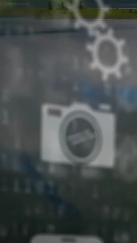 Vertical video: F2 starting digit overlay, camera and gears centering while Stock Footage 330286467