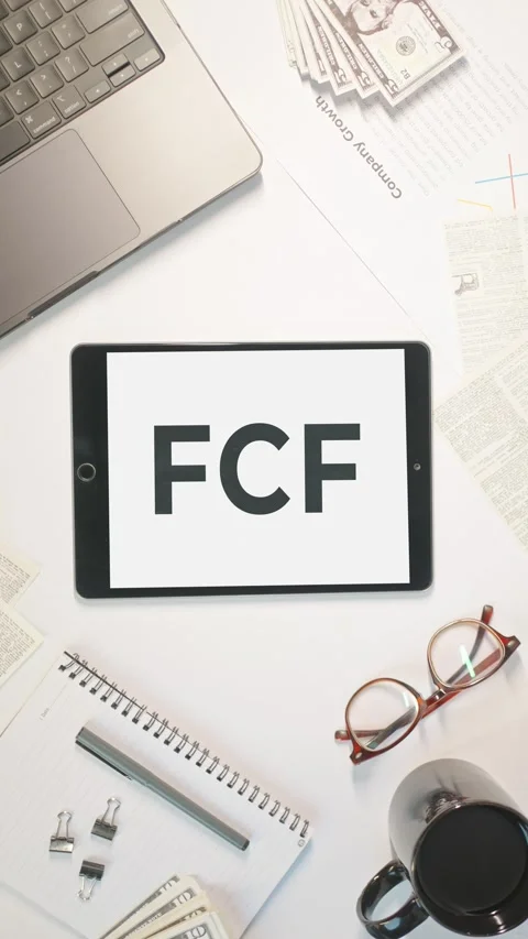 VERTICAL VIDEO OF FCF DISPLAYING ON A TABLET SCREEN Video stock 308076738