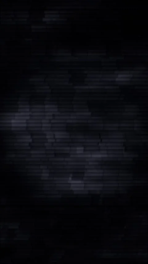 Vertical video: Flickering noise texture drifting across sensor readout, showing Stock Footage 348563911