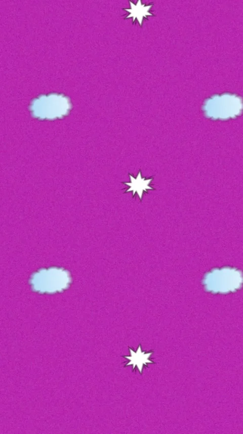 Vertical video: Frame shift starting comic tiles scrolling up revealing BOOM ZAP Stock Footage 348566521