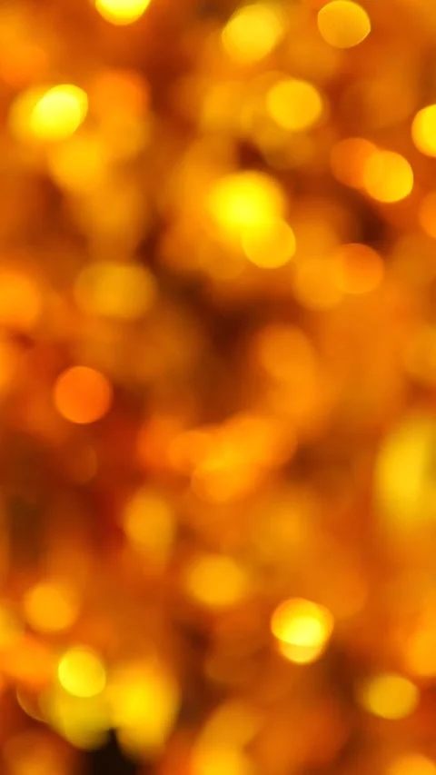 Vertical video of gold bokeh Stock Footage 246187305
