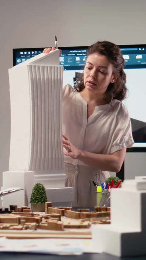 Vertical Video Group of diverse developers brainstorm innovative design ideas Stock Footage 316340460