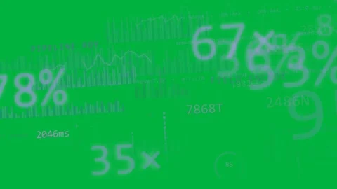 Vertical video: HUD reacting to guide line, growing purple bars and gauges for Stock Footage 332803489